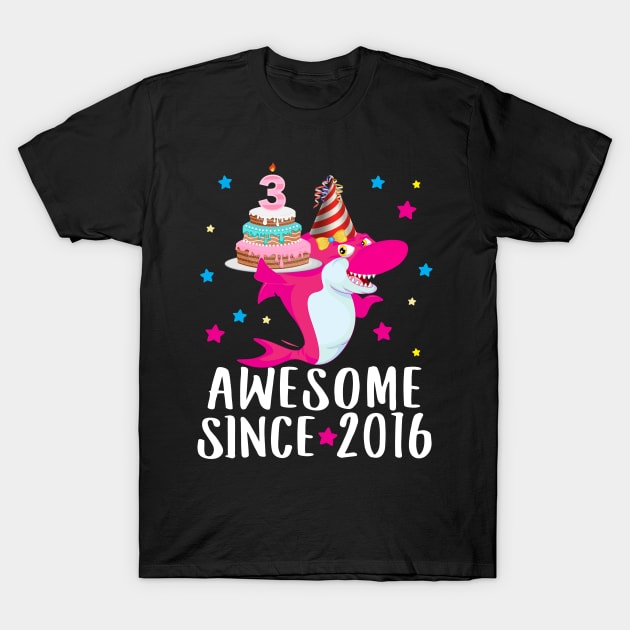 happy birthday awesome since T-Shirt by Khang_Vu